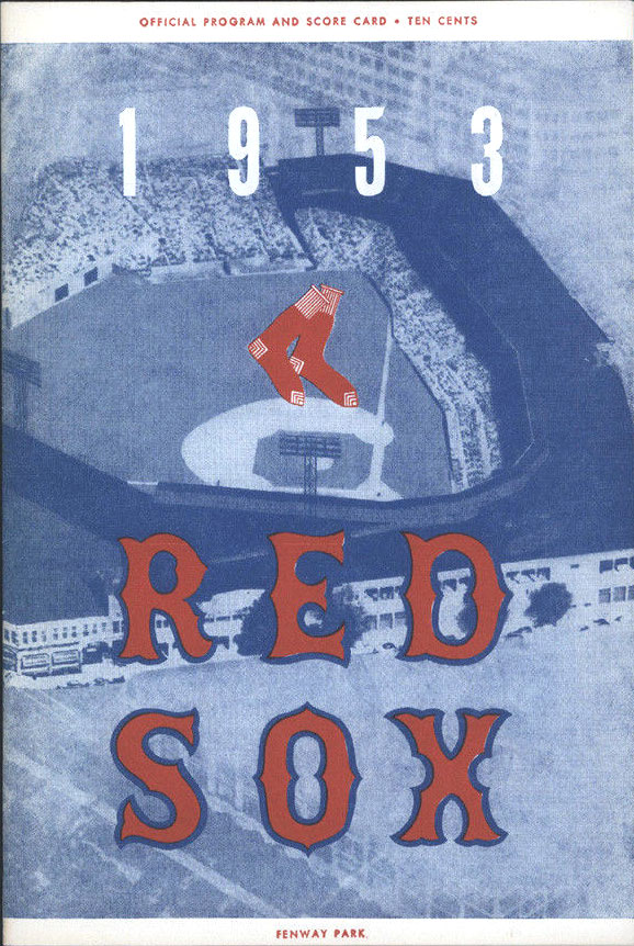 MLB Program Boston Red Sox (1953) SportsPaper.info