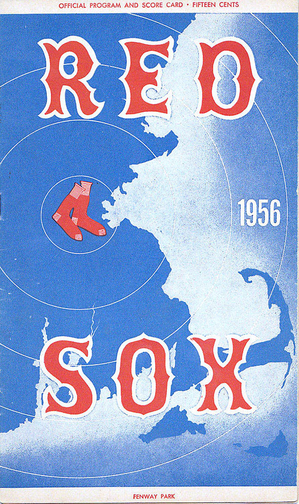 MLB Program Boston Red Sox (1956) SportsPaper.info