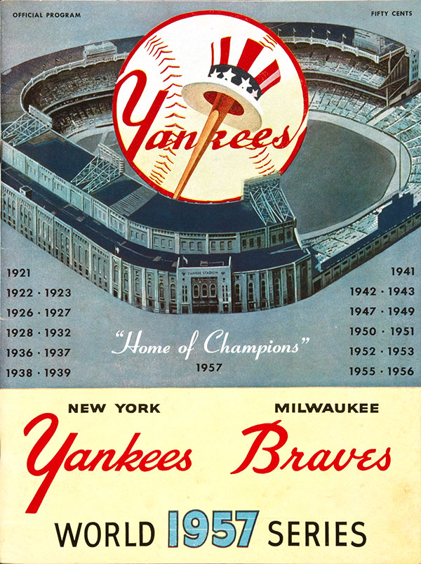 MLB Program: New York Yankees (1957)