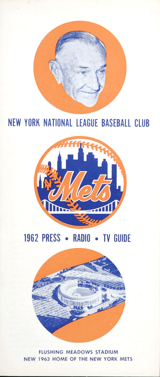 MLB Media Guide New York Mets (1962) SportsPaper.info