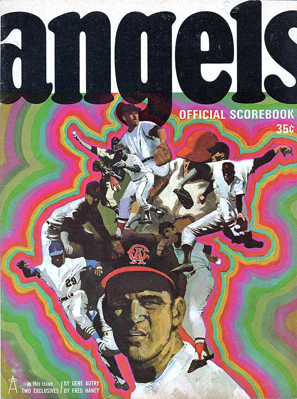 MLB Program California Angels (1968) SportsPaper.info