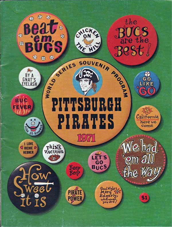 MLB World Series Program: Pittsburgh Pirates (1971) | SportsPaper.info