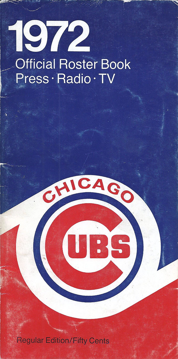 MLB Media Guide Chicago Cubs (1972) SportsPaper.info