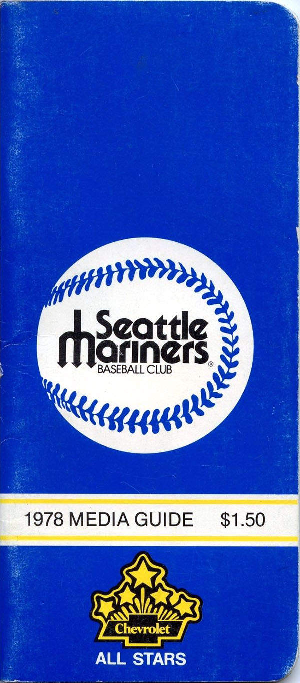 MLB Media Guide Seattle Mariners (1978) SportsPaper.info