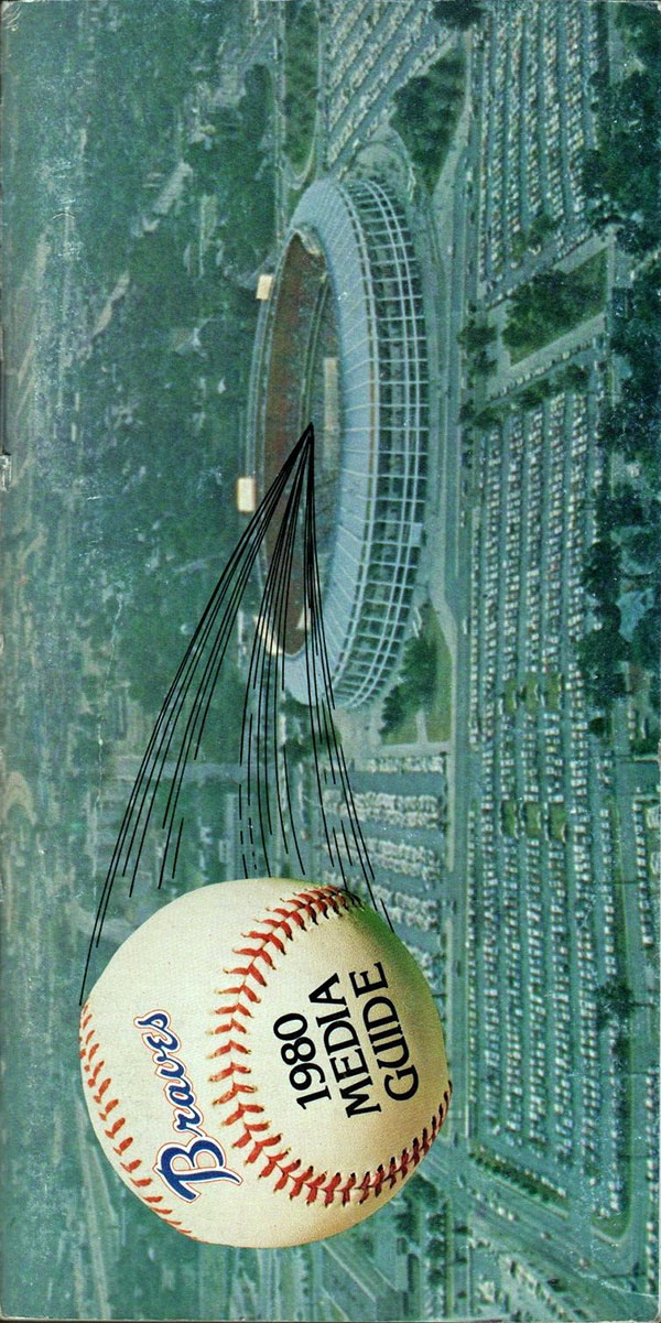 MLB Media Guide: Atlanta Braves (1980)