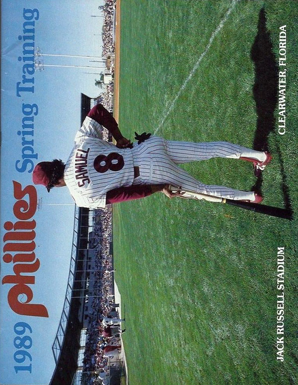 MLB Spring Training Program: Philadelphia Phillies (1989)