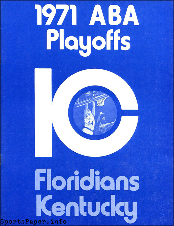 ABA Program Kentucky Colonels (197071) SportsPaper.info