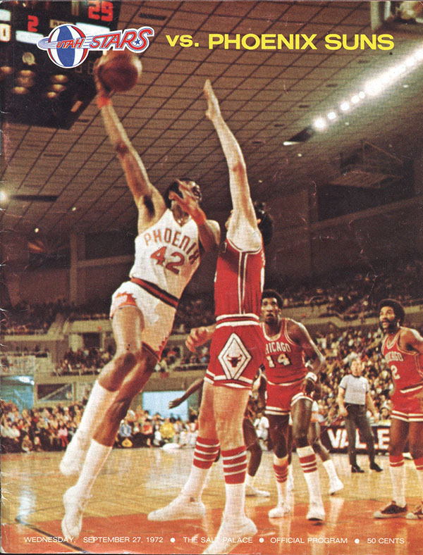 ABA Program: Utah Stars (1972-73) | SportsPaper.info
