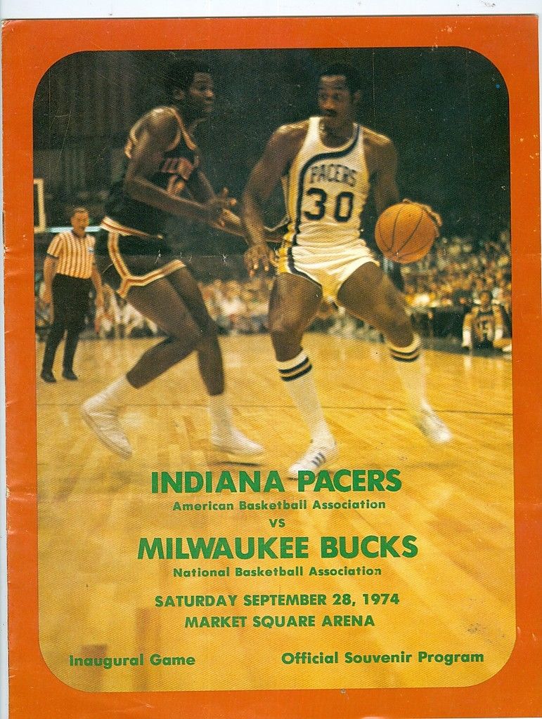 ABA Program: Indiana Pacers (1974-75)