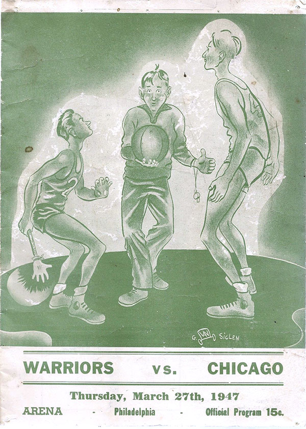 NBA Program: Philadelphia Warriors (1946-47)
