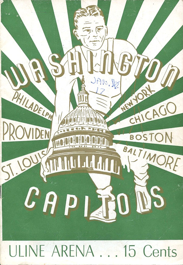 BAA Program: Washington Captiols (1947-48)