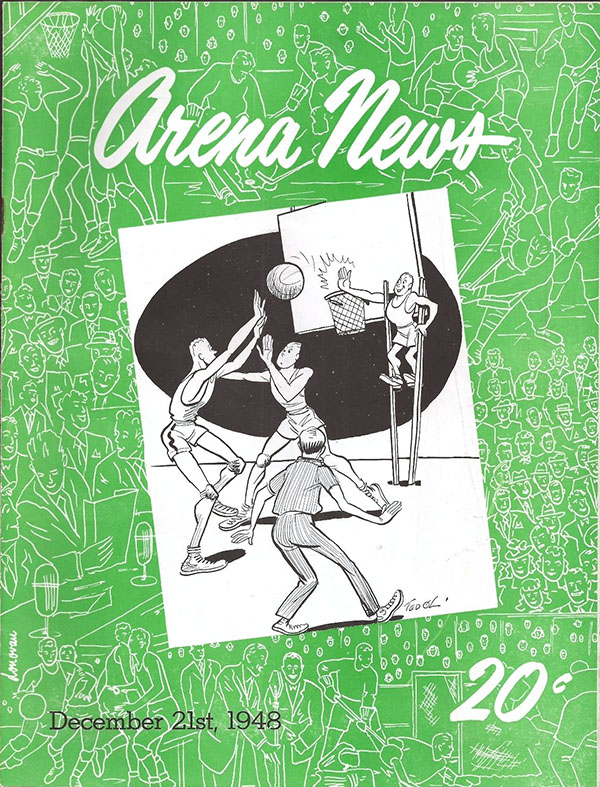 NBA Program: Philadelphia Warriors (1948-49)