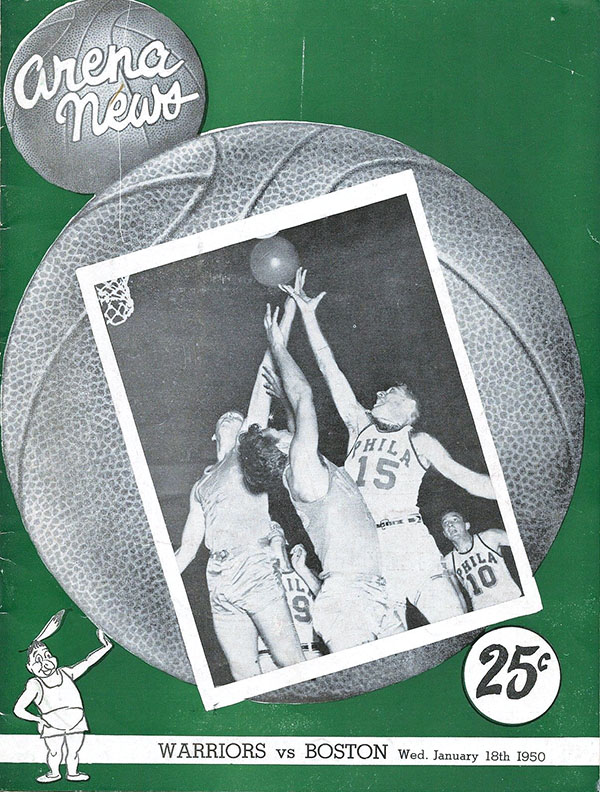 NBA Program: Philadelphia Warriors (1949-50)