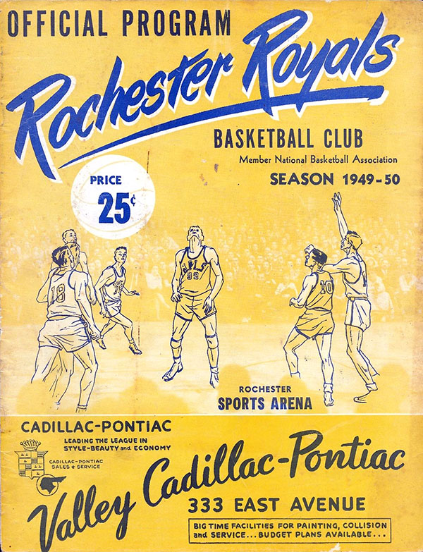 NBA Program: Rochester Royals (1949-50)