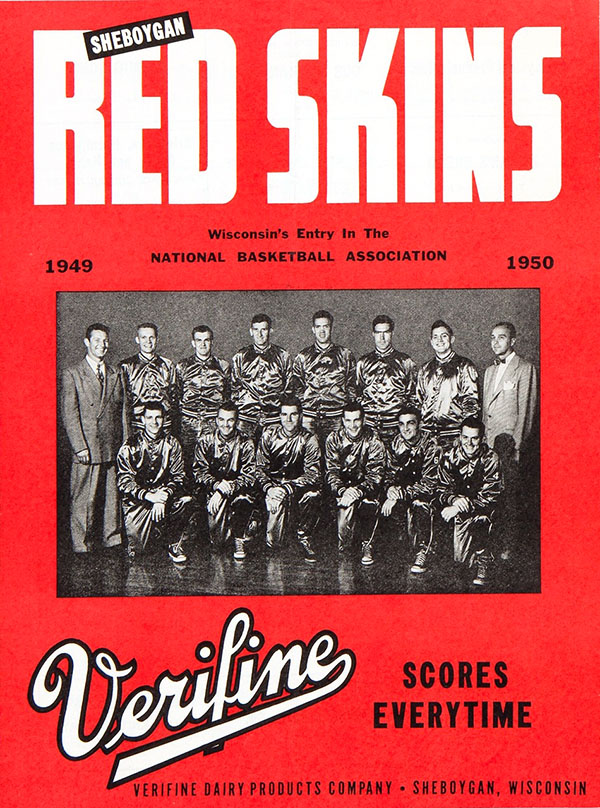 NBA Program: Sheboygan Red Skins (1949-50)
