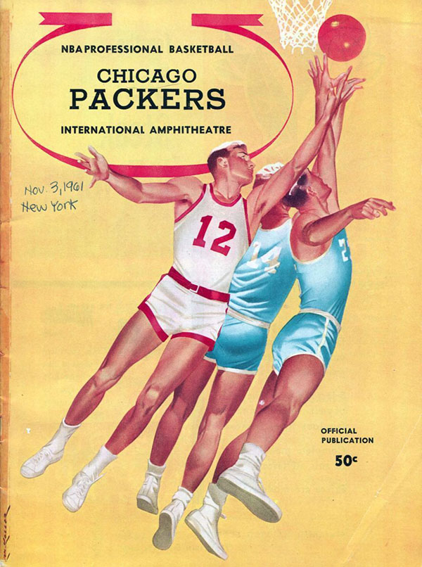 NBA Program Chicago Packers (196162) SportsPaper.info