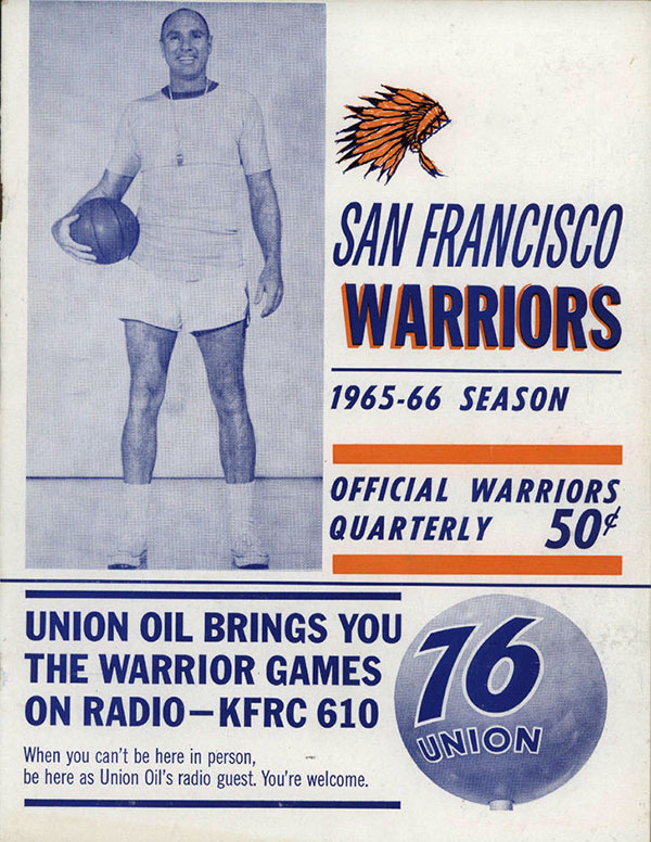 NBA Program: San Francisco Warriors (1965-66)