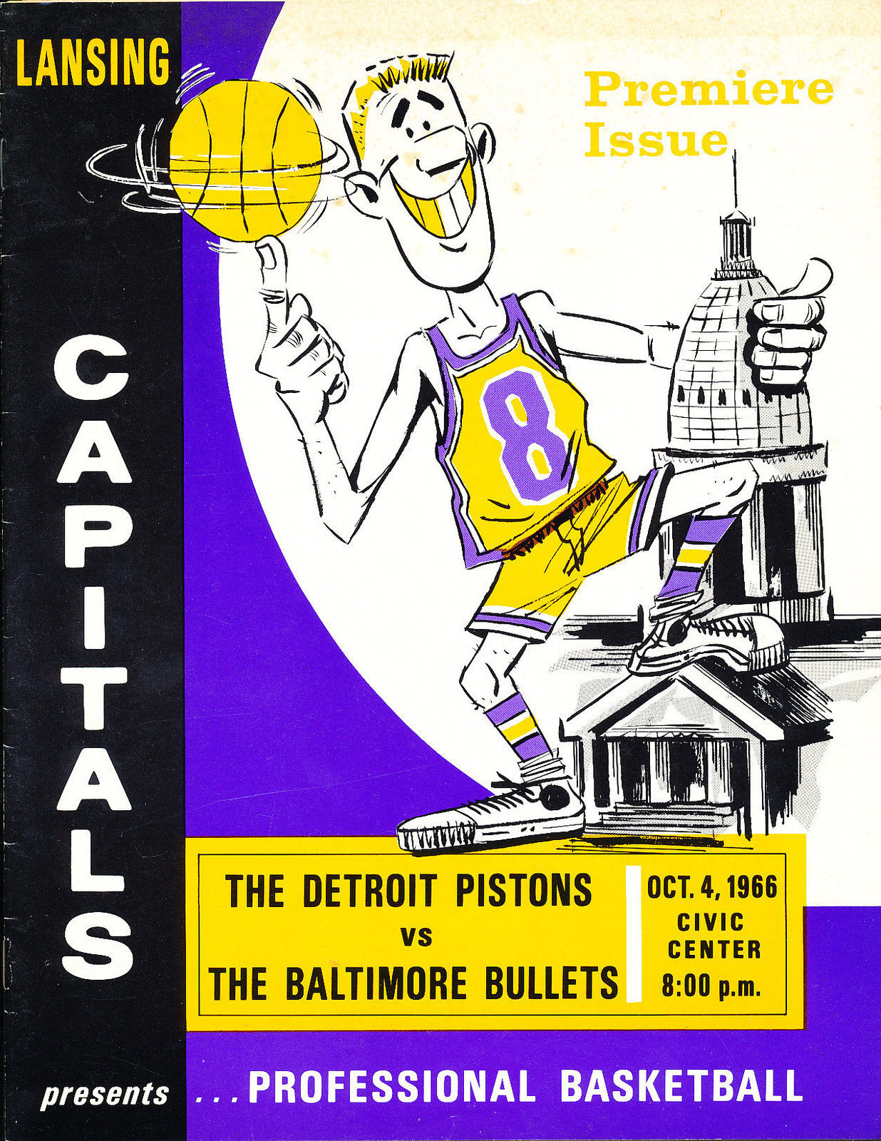 NBA Program Detroit Pistons (196667) SportsPaper.info