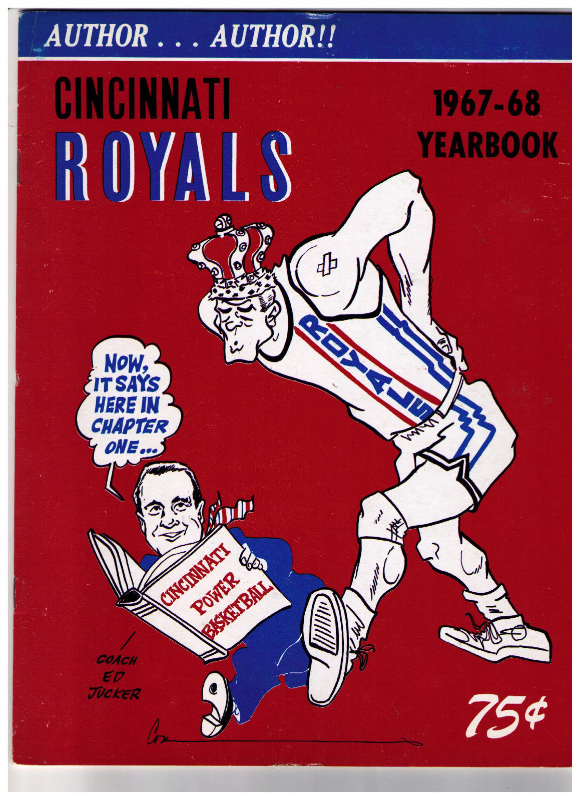 NBA Yearbook Cincinnati Royals (196768) SportsPaper.info