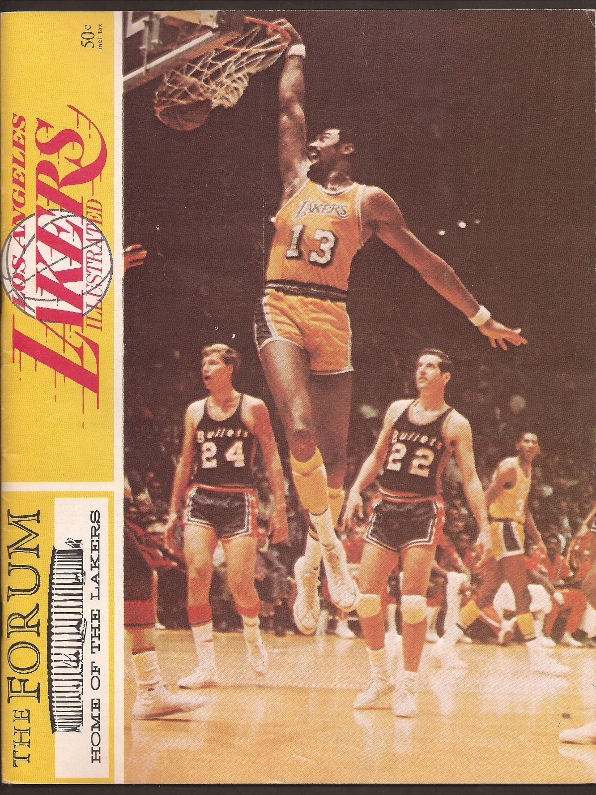 NBA Program: Los Angeles Lakers (1968-69)