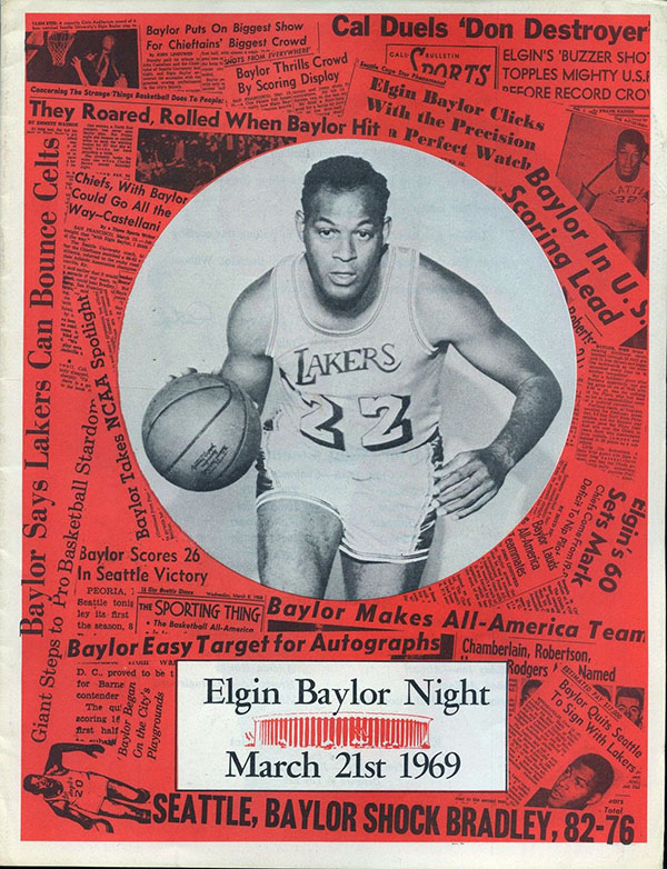 NBA Program: Los Angeles Lakers (1968-69)