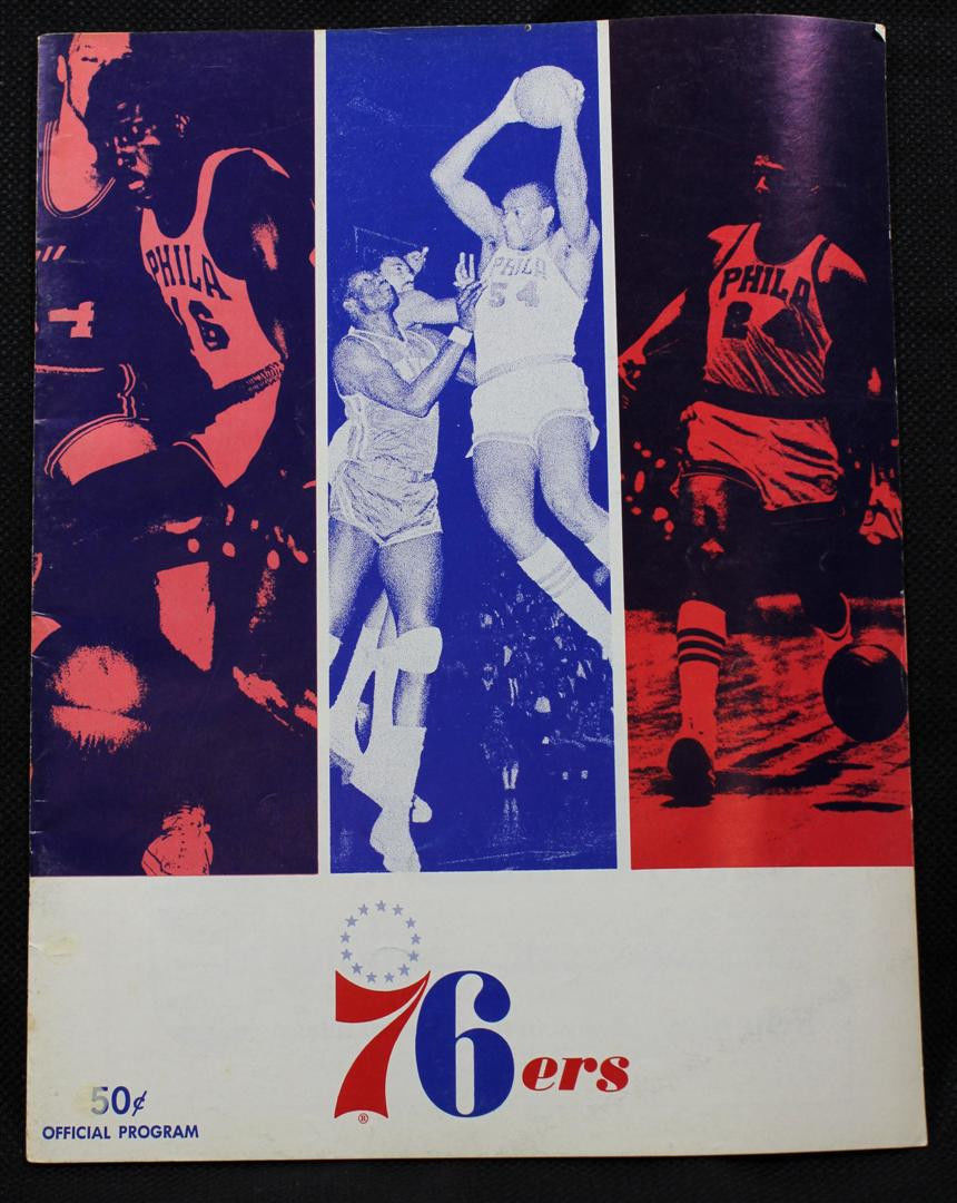NBA Program Philadelphia 76ers (196869) SportsPaper.info