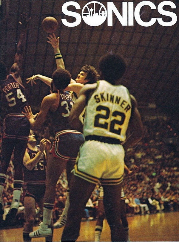 NBA Program: Seattle SuperSonics (1975-76)
