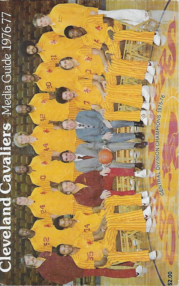 NBA Media Guide: Cleveland Cavaliers (1976-77)
