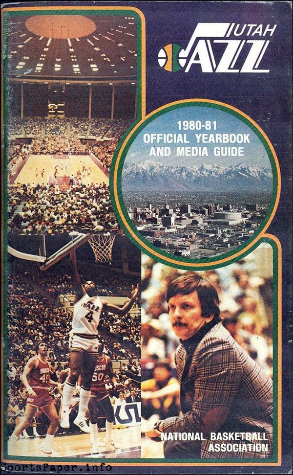NBA Media Guide: Utah Jazz (1980-81)