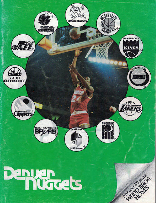 NBA Program: Denver Nuggets (1980-81)