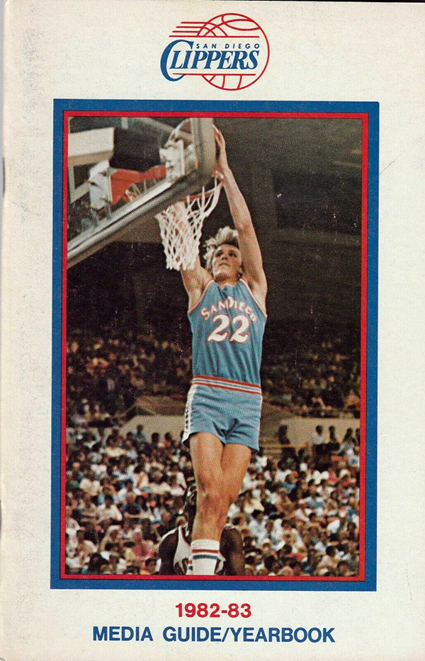 NBA Media Guide: San Diego Clippers (1982-83)