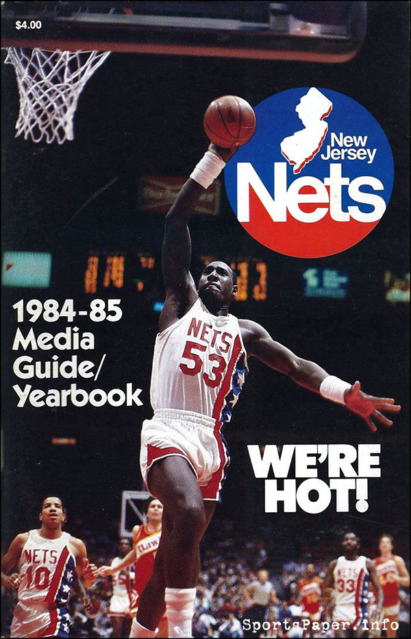NBA Media Guide: New Jersey Nets (1984-85)
