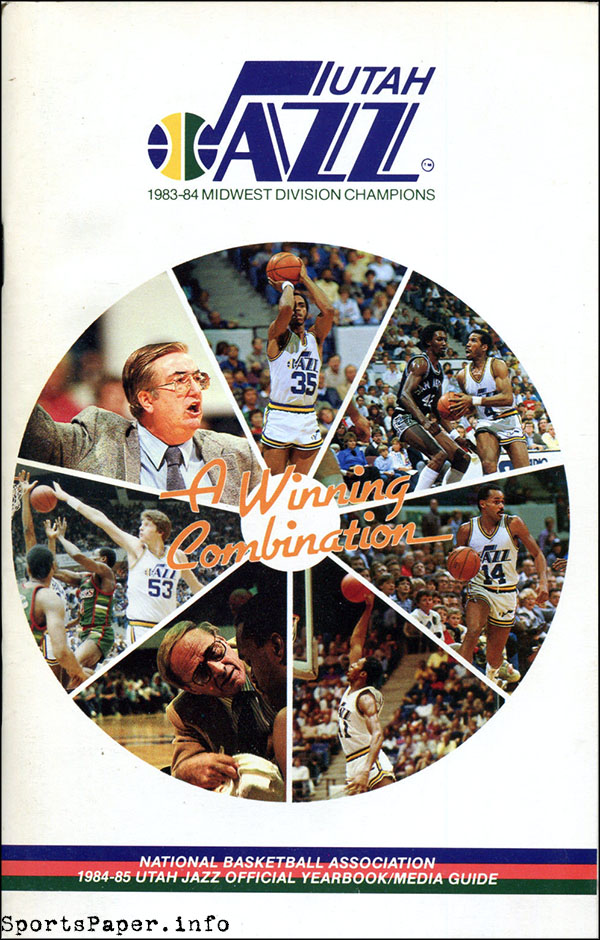 NBA Media Guide: Utah Jazz (1984-85)