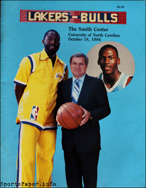 NBA Program: Los Angeles Lakers (1986-87)
