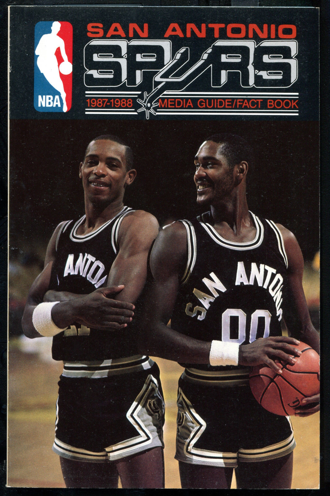 NBA Media Guide San Antonio Spurs (198788) SportsPaper