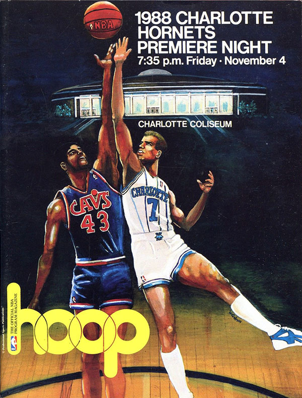 NBA Program: Charlotte Hornets (1988-89)