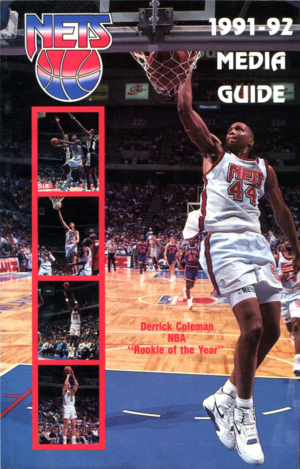 NBA Media Guide: New Jersey Nets (1991-92)