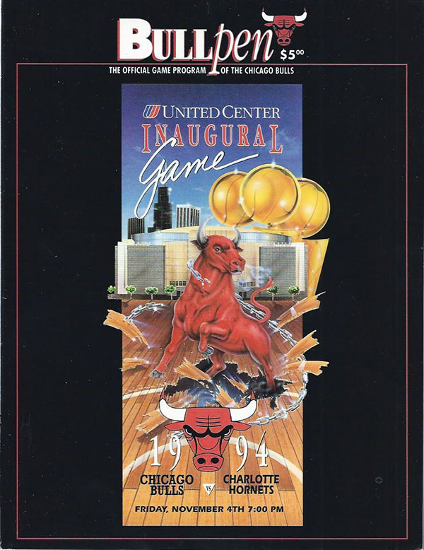 NBA Program: Chicago Bulls (1994-95)