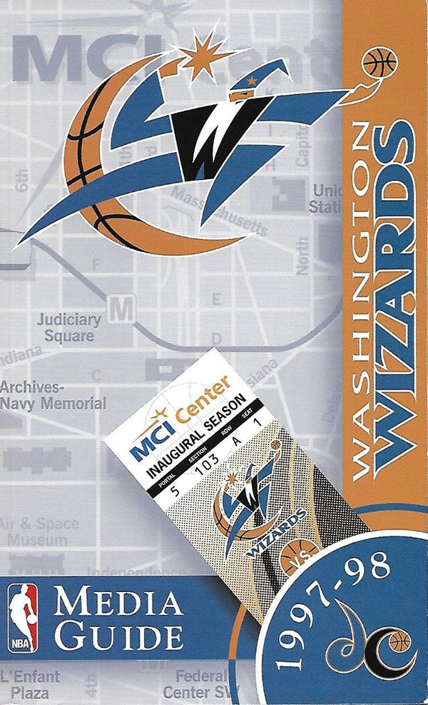 NBA Media Guide: Washington Wizards (1997-98)
