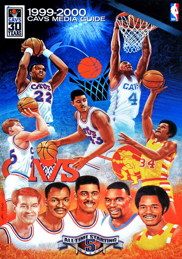 NBA Media Guide: Cleveland Cavaliers (1999-2000)