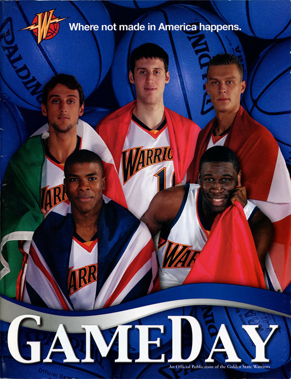 NBA Program: Golden State Warriors (2007-08)