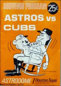 1966 Houston Astros program