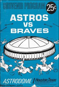1966 Houston Astros program