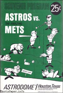 1966 Houston Astros program