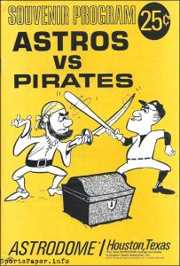 1967 Houston Astros program