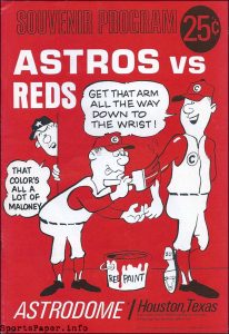 1967 Houston Astros program