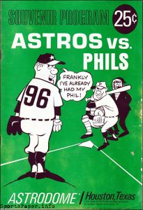 1967 Houston Astros program