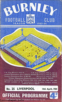 Burnley vs. Liverpool (April 14, 1964)