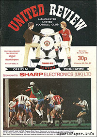 Manchester United vs. Southampton (April 9, 1983)