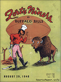 San Francisco 49ers vs. Buffalo Bills (August 29, 1948)